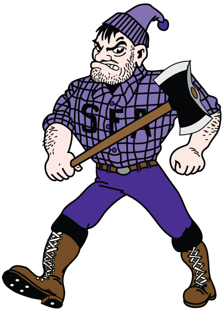 Stephen F. Austin Lumberjacks 2002-Pres Mascot Logo iron on transfers for fabric